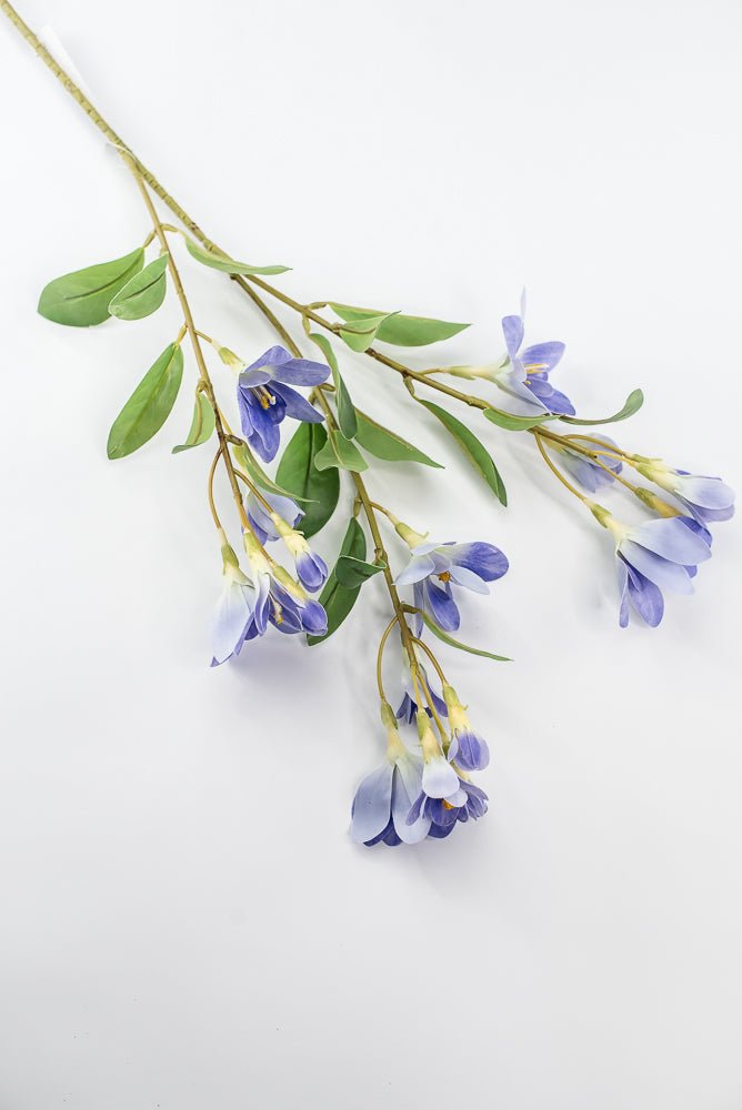 Purple freesia hybrid spray - real touch - Greenery Market5603lav