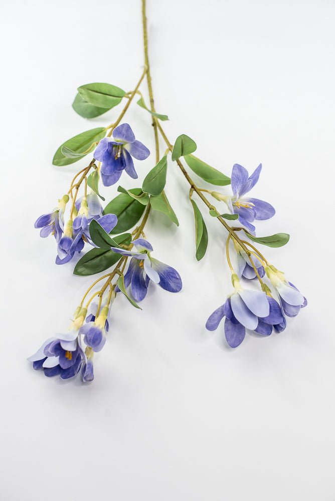 Purple freesia hybrid spray - real touch - Greenery Market5603lav