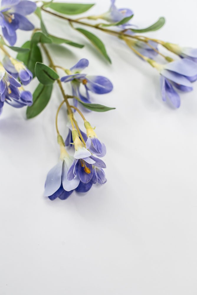 Purple freesia hybrid spray - real touch - Greenery Market5603lav