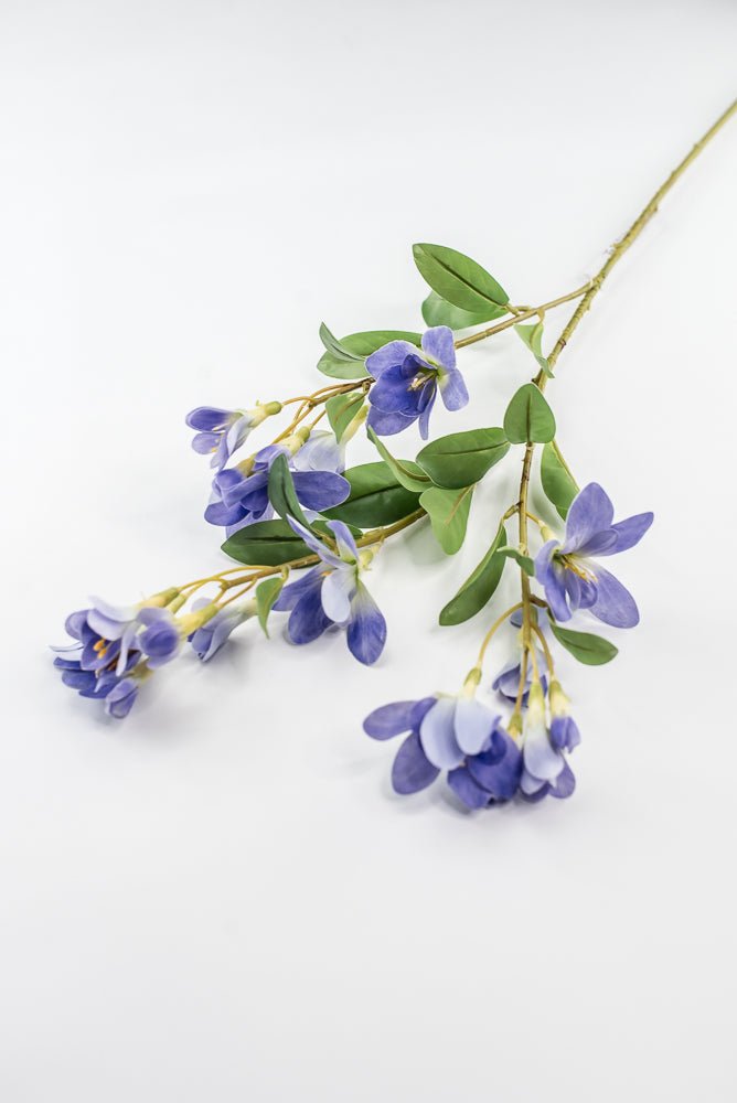 Purple freesia hybrid spray - real touch - Greenery Market5603lav