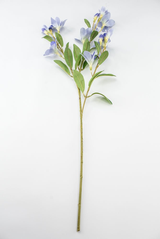 Purple freesia hybrid spray - real touch - Greenery Market5603lav