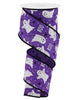 Purple Ghost ribbon 2.5” wired ribbon - Greenery MarketWired ribbonRGE181823