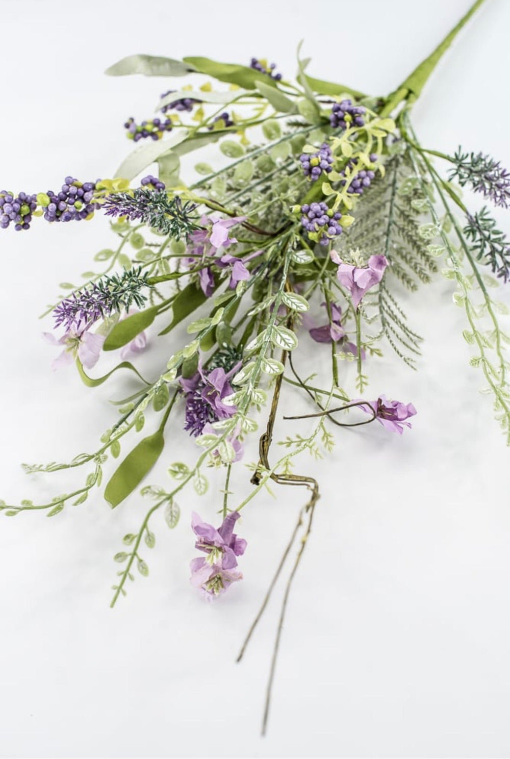 Purple Lavender And Berry Spray - 23" - Greenery MarketArtificial Flora60919-PU
