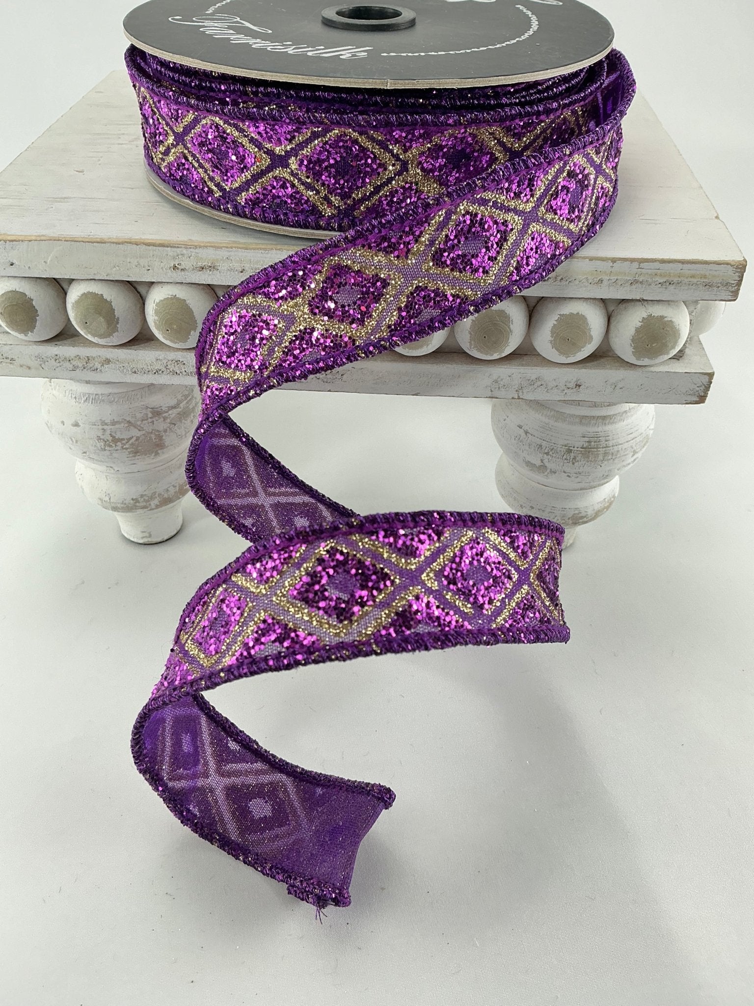 最終CAPRINO Ribbon Flare Caprino - カプリーノ | クルーネックカーディガン〔ブラック