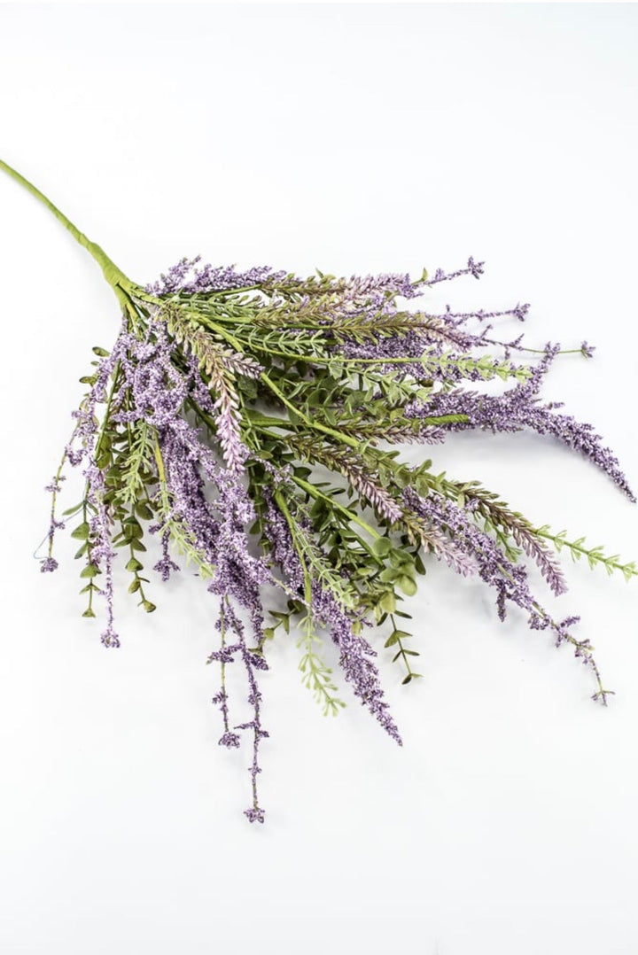 Purple Mixed Heather Bush - 22" - Greenery Market65578-PU