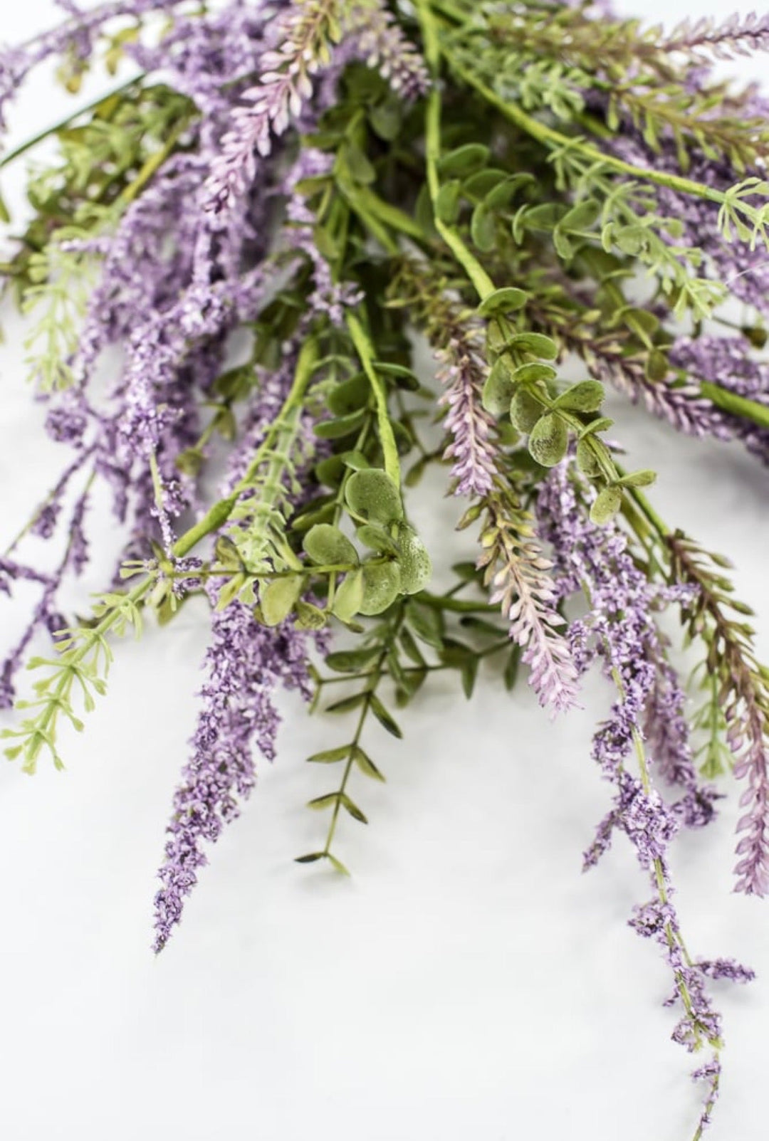 Purple Mixed Heather Bush - 22" - Greenery Market65578-PU