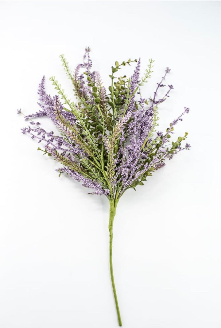 Purple Mixed Heather Bush - 22" - Greenery Market65578-PU