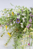 Purple, pink, and yellow mini filler flower bush - Greenery Marketartificial flowers63087BU24