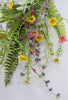 Purple, pink, and yellow mini filler flower spray - Greenery Marketartificial flowers63087SP30