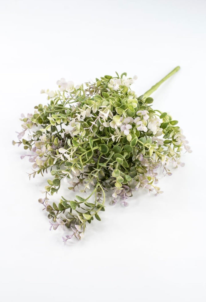 Purple Plastic Eucalyptus Bush - 17" - Greenery Market65467-PU