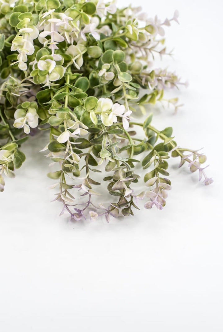 Purple Plastic Eucalyptus Bush - 17" - Greenery Market65467-PU