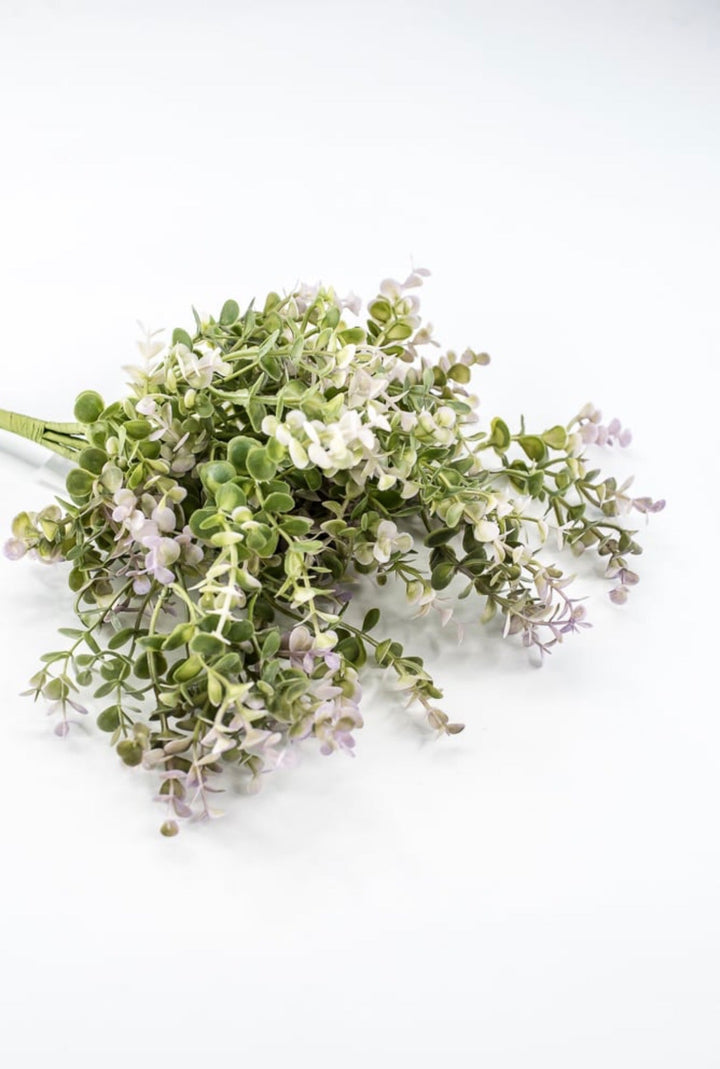 Purple Plastic Eucalyptus Bush - 17" - Greenery Market65467-PU