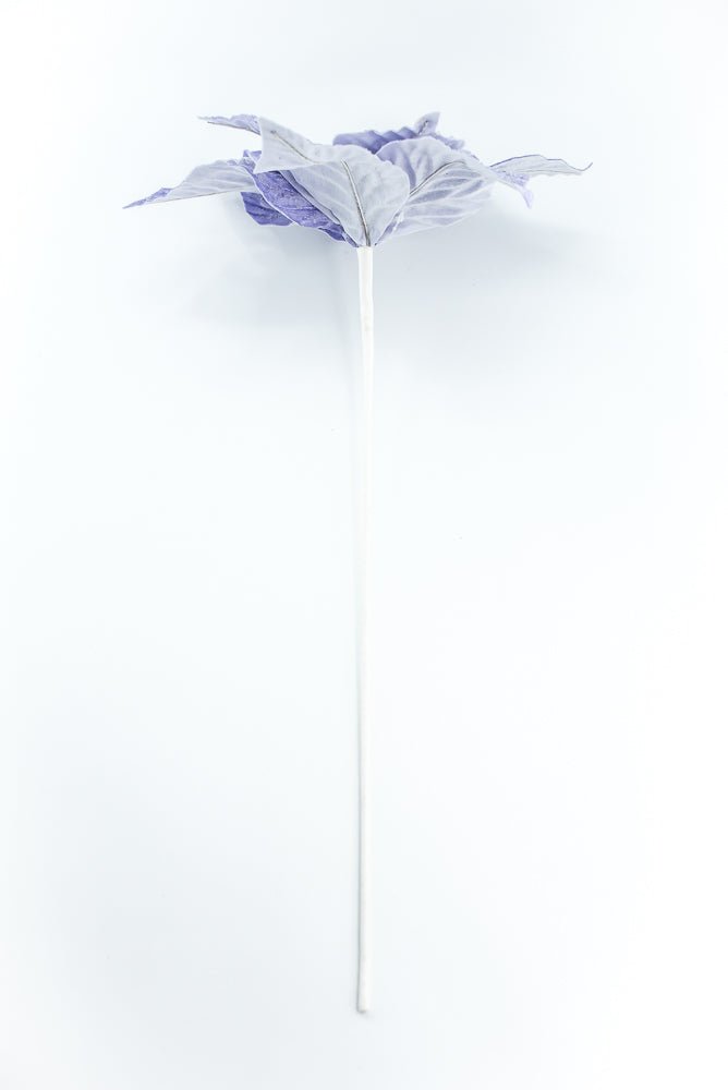 Purple Poinsettia Stem - Greenery Market86319PU