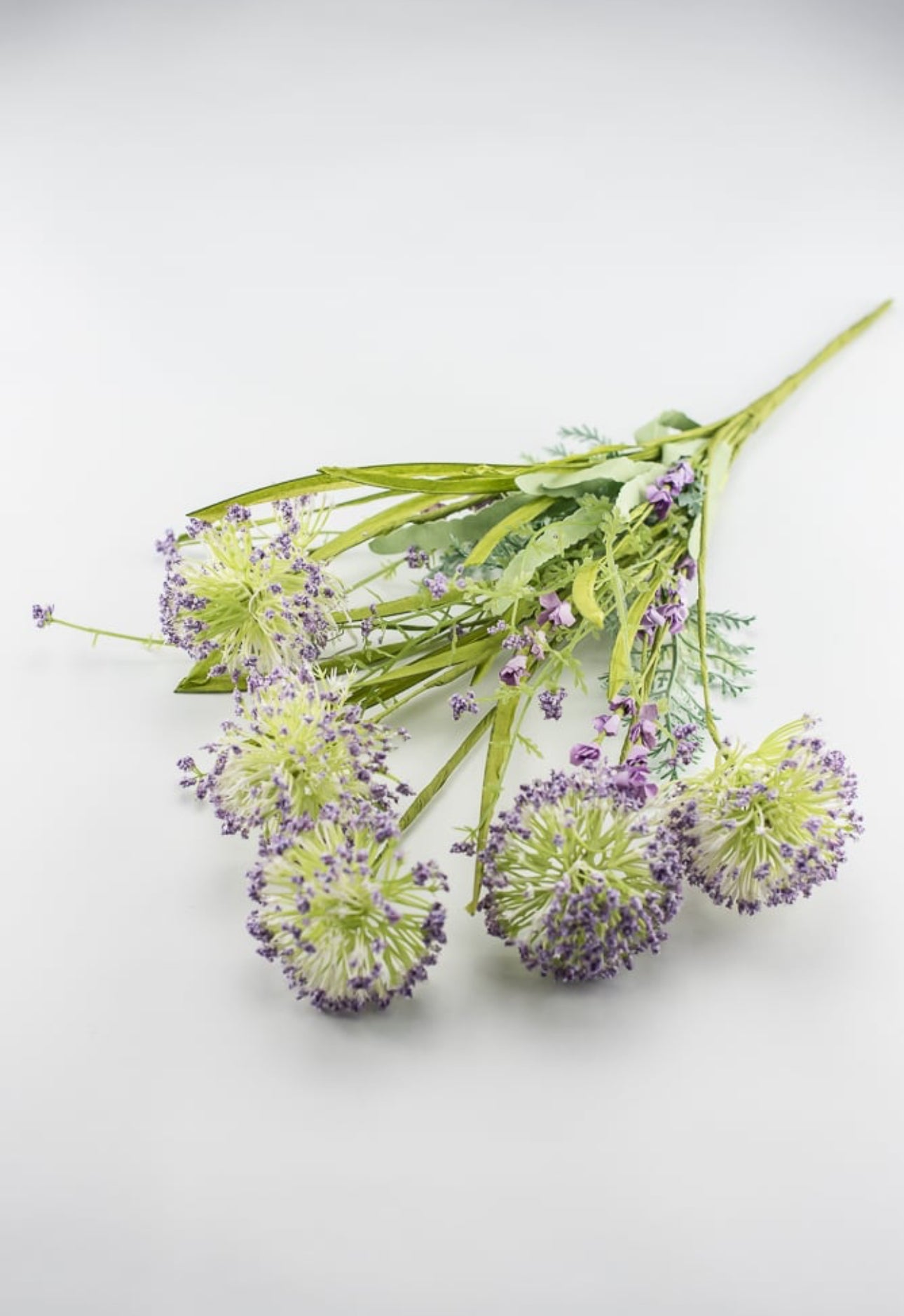 Purple seedum and grass bush - Greenery Market63498PU