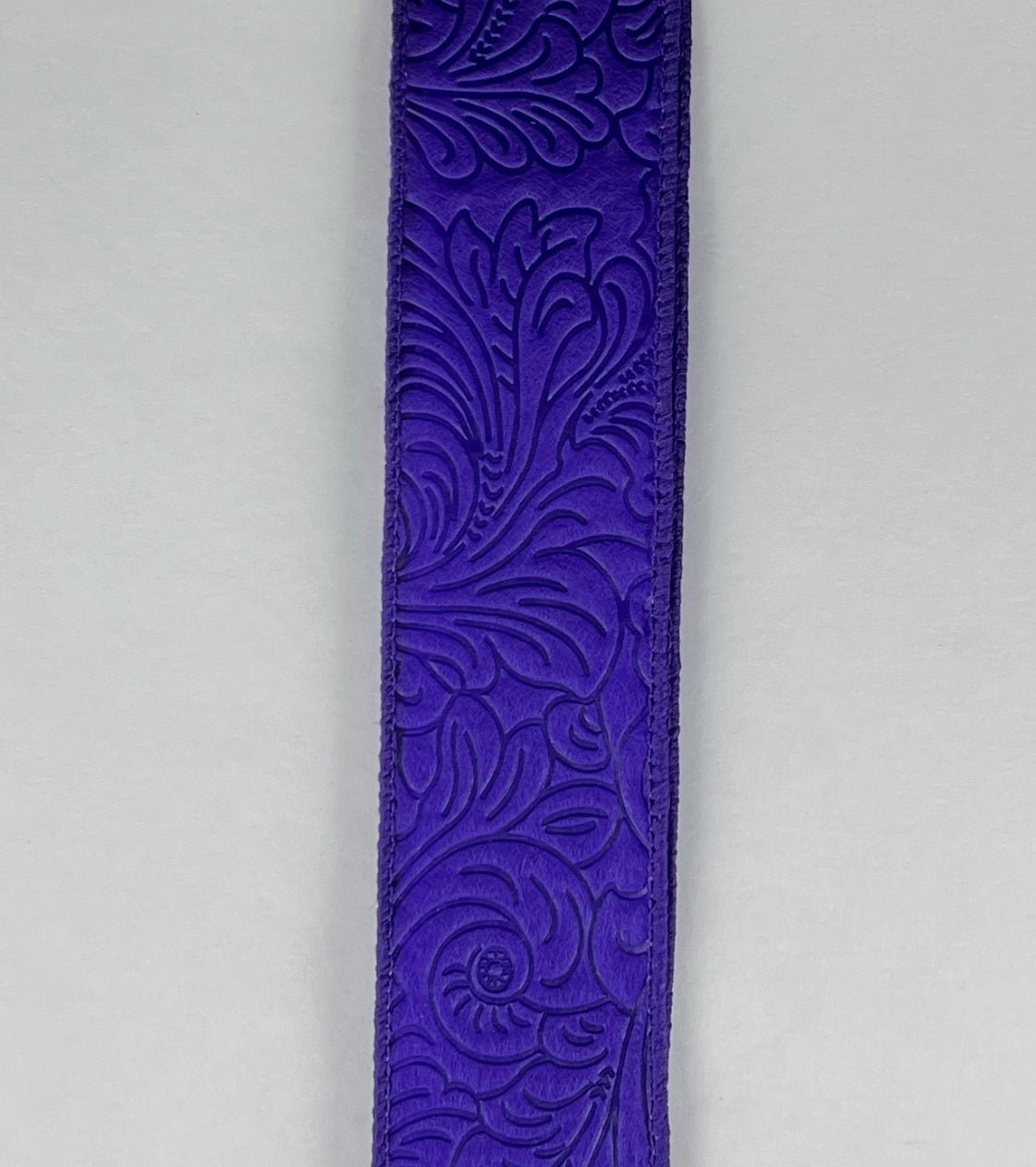 Purple solid embossed 1.5” wired ribbon - Greenery MarketWired ribbon42466-09-11