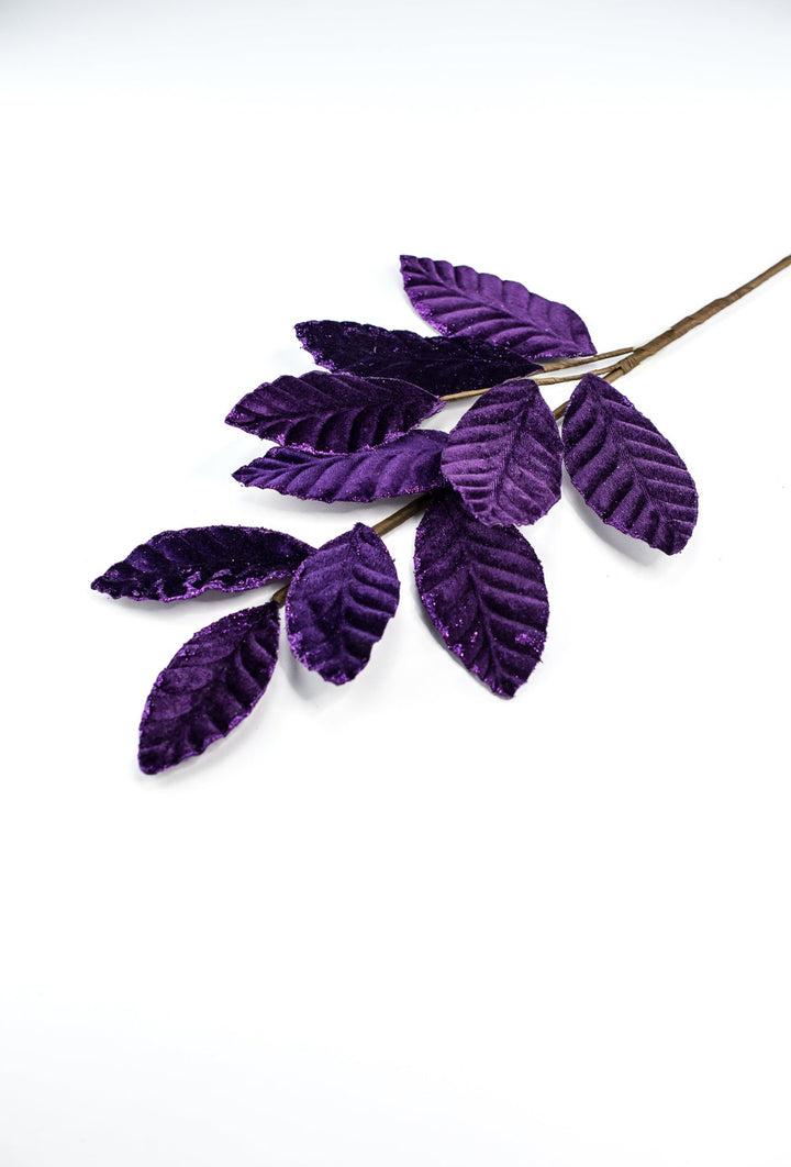 Purple velvet magnolia leaves - Greenery Marketgreenery85361DKPU