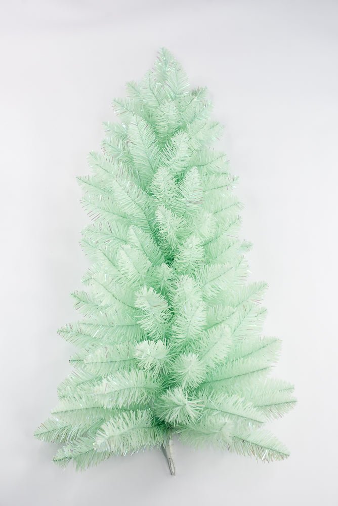 PVC Green Tinsel Teardrop Swag - 30" - Greenery MarketArtificial Flora85880-GN