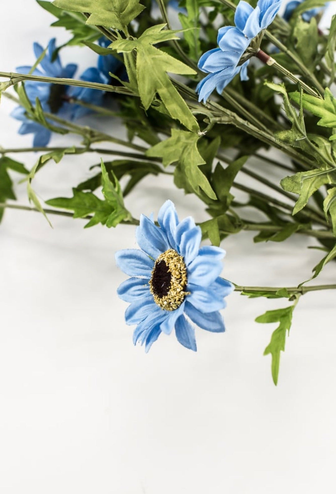 RAZ Imports, Artificial, Blue, Black - Eyed Susan Bush - 25" - Greenery MarketF4502143