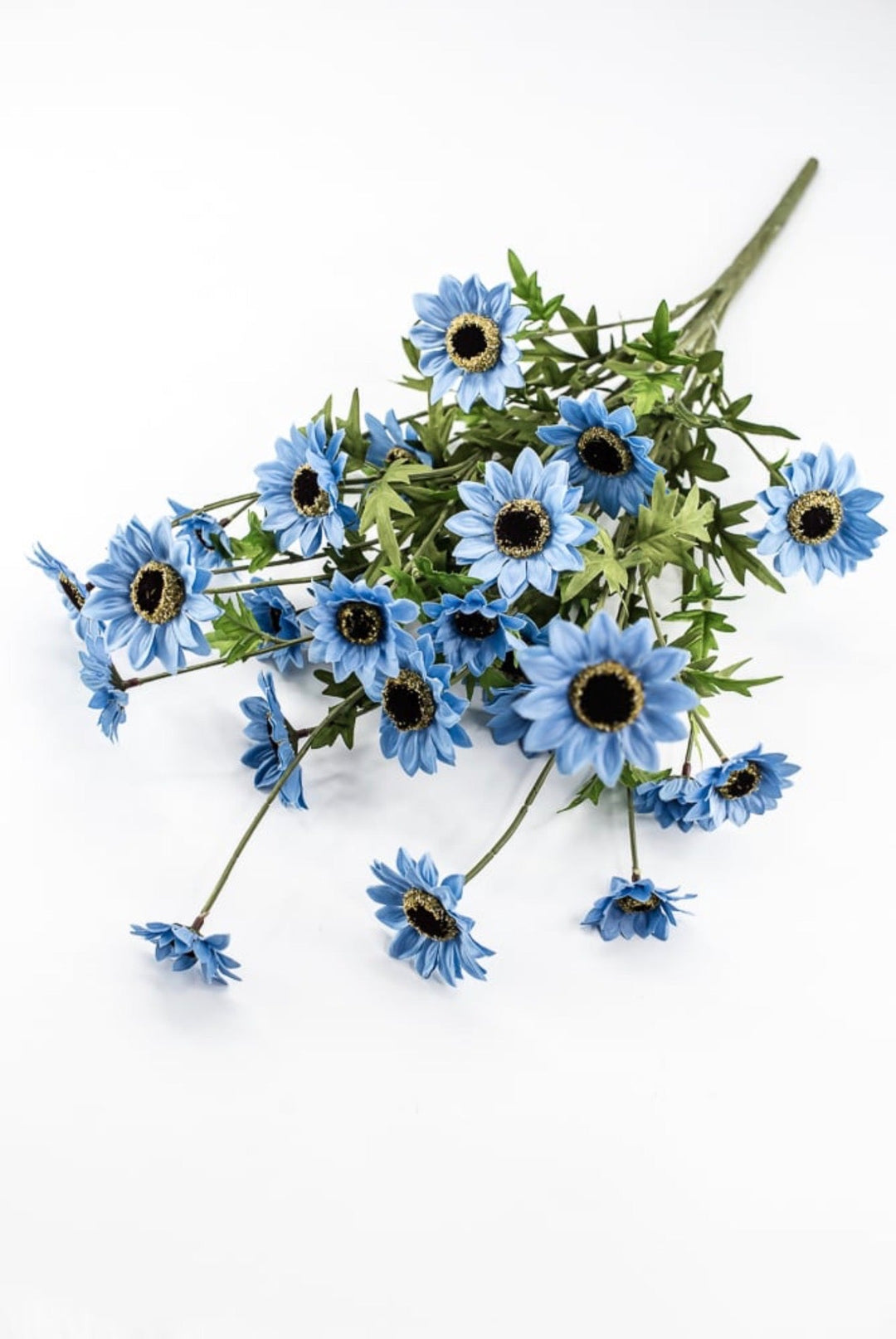 RAZ Imports, Artificial, Blue, Black - Eyed Susan Bush - 25" - Greenery MarketF4502143