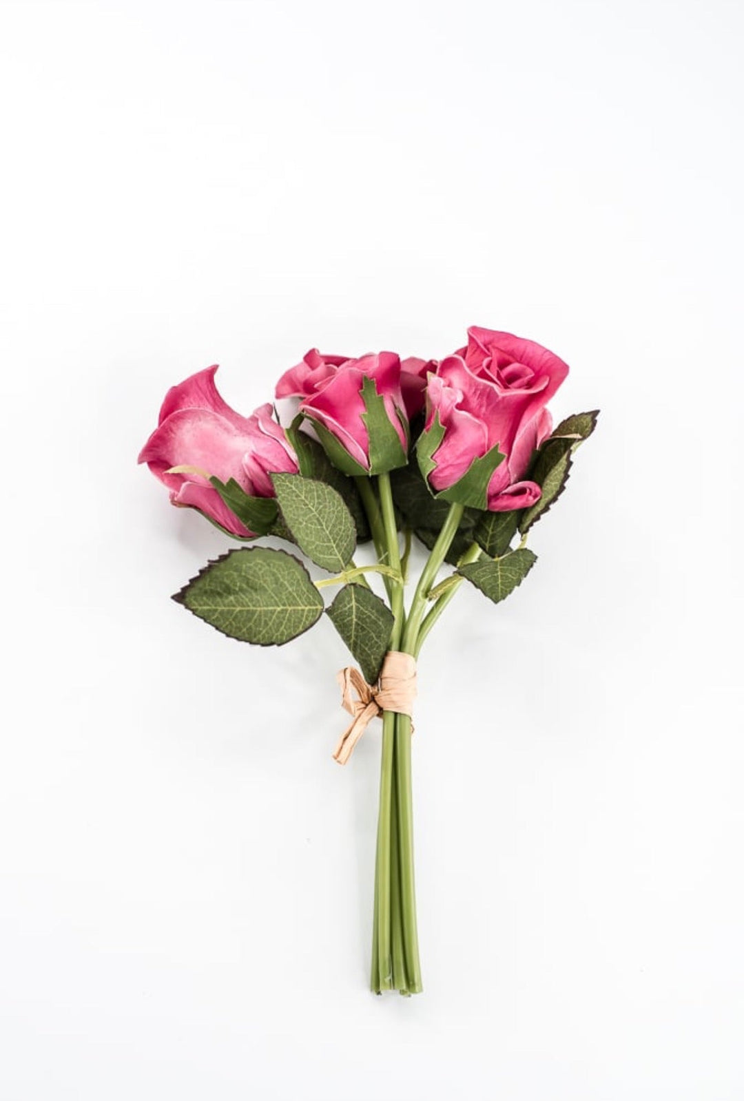 RAZ Imports, Artificial, Dark Pink, Rose Bundle - 10" - Greenery MarketF4502257