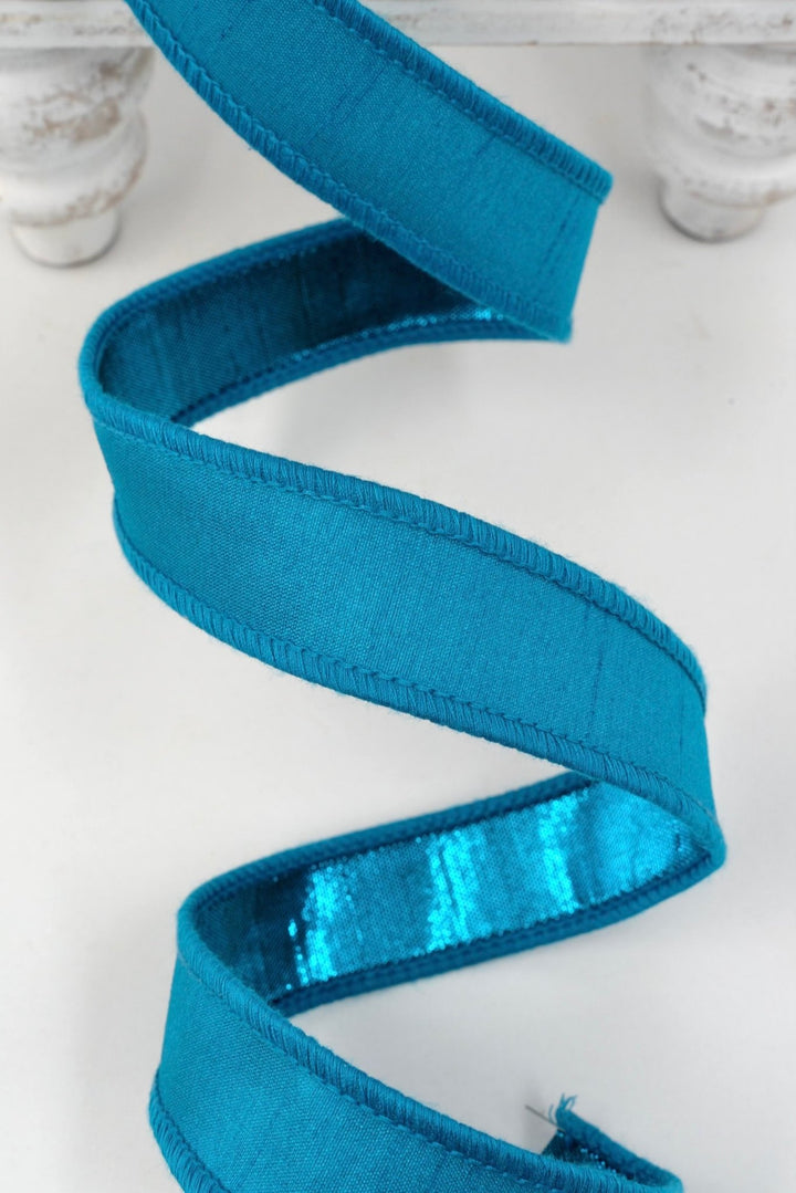 RAZ Imports Blue Wired Ribbon - 1" - Greenery MarketWired RibbonSR4527837