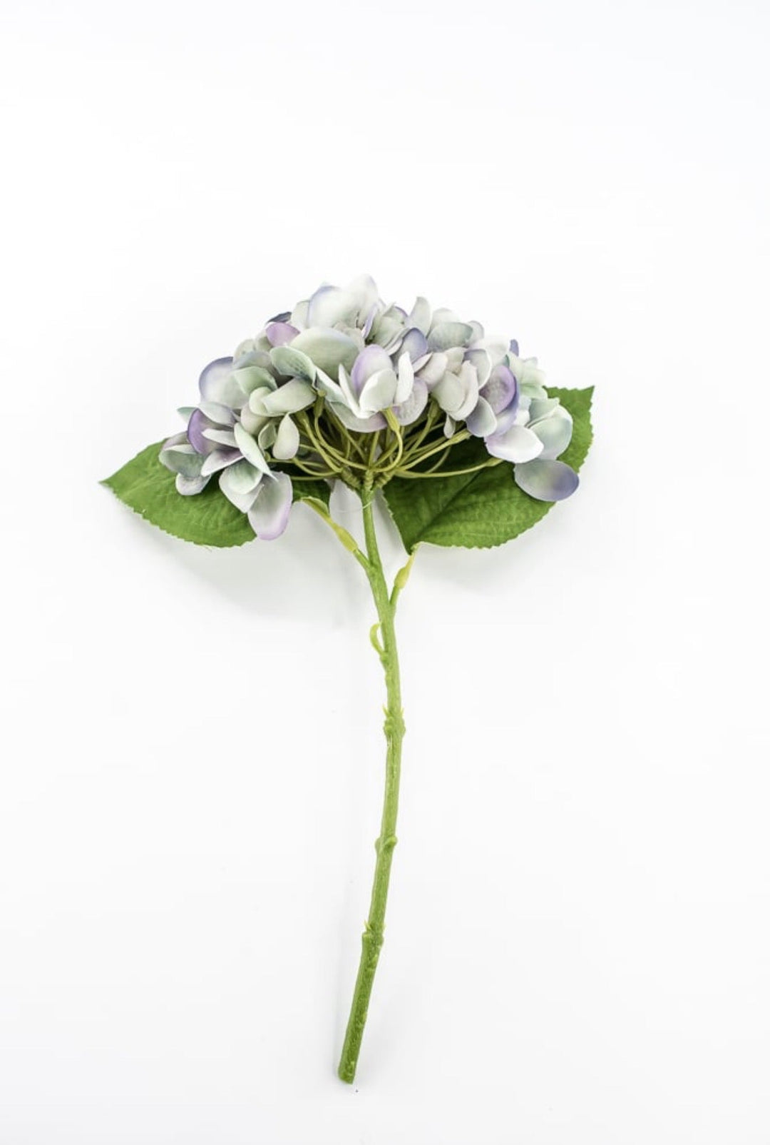 RAZ Imports, Green & Purple Real Touch Hydrangea Stem - 13" - Greenery MarketF4441780