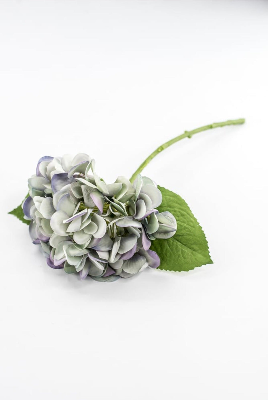 RAZ Imports, Green & Purple Real Touch Hydrangea Stem - 13" - Greenery MarketF4441780