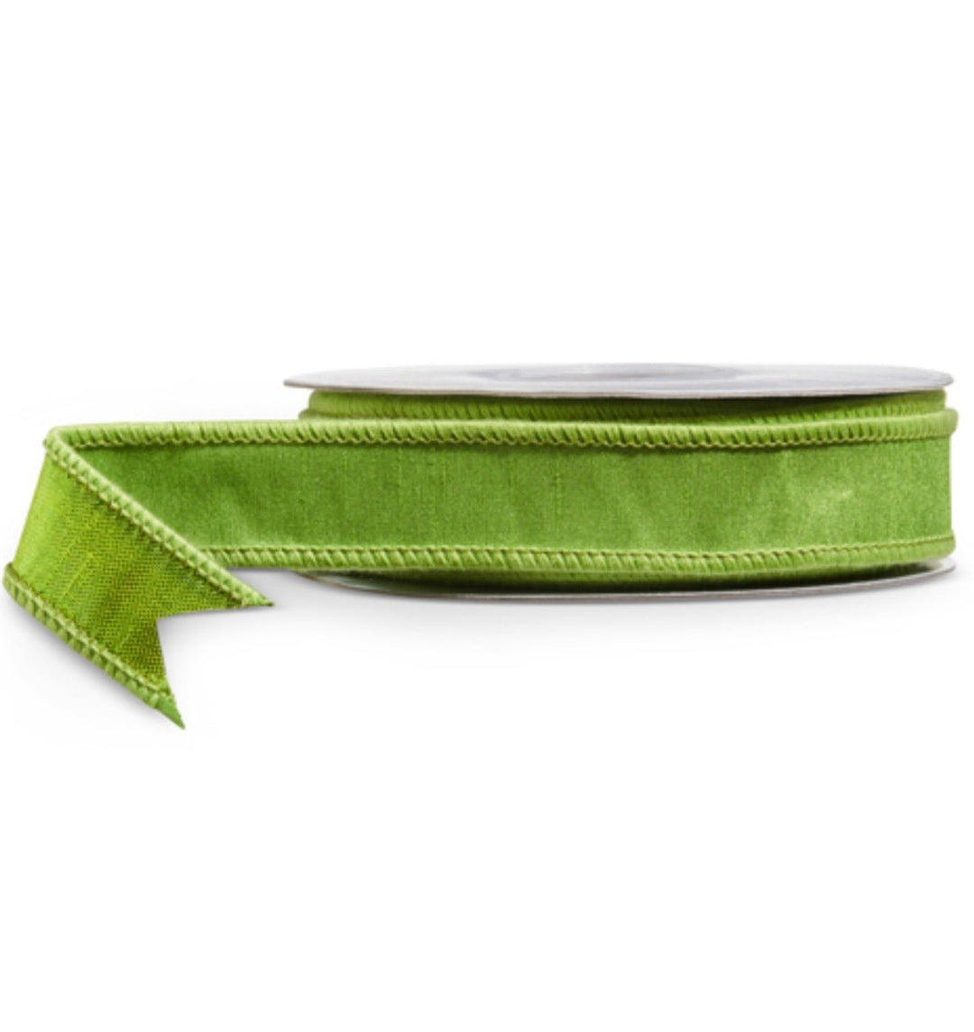 RAZ Imports Green Wired Ribbon - 1" - Greenery MarketWired RibbonSR4527899