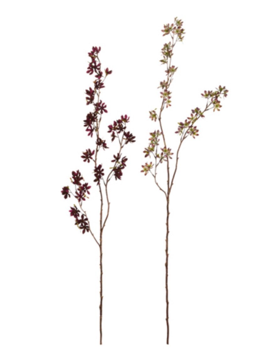 RAZ imports, Mini Floral Branch - 43" Choose Color - Greenery MarketF4602060 Green