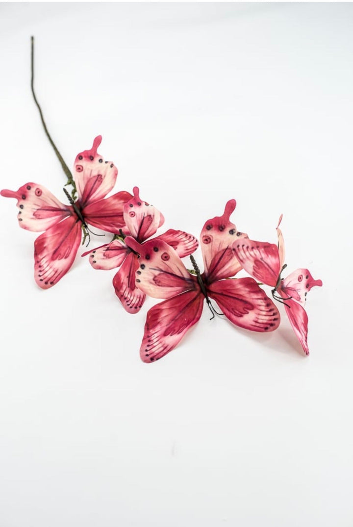 RAZ Imports Pink Butterfly Spray - 32" Choose color - Greenery MarketF4622657Dark Pink