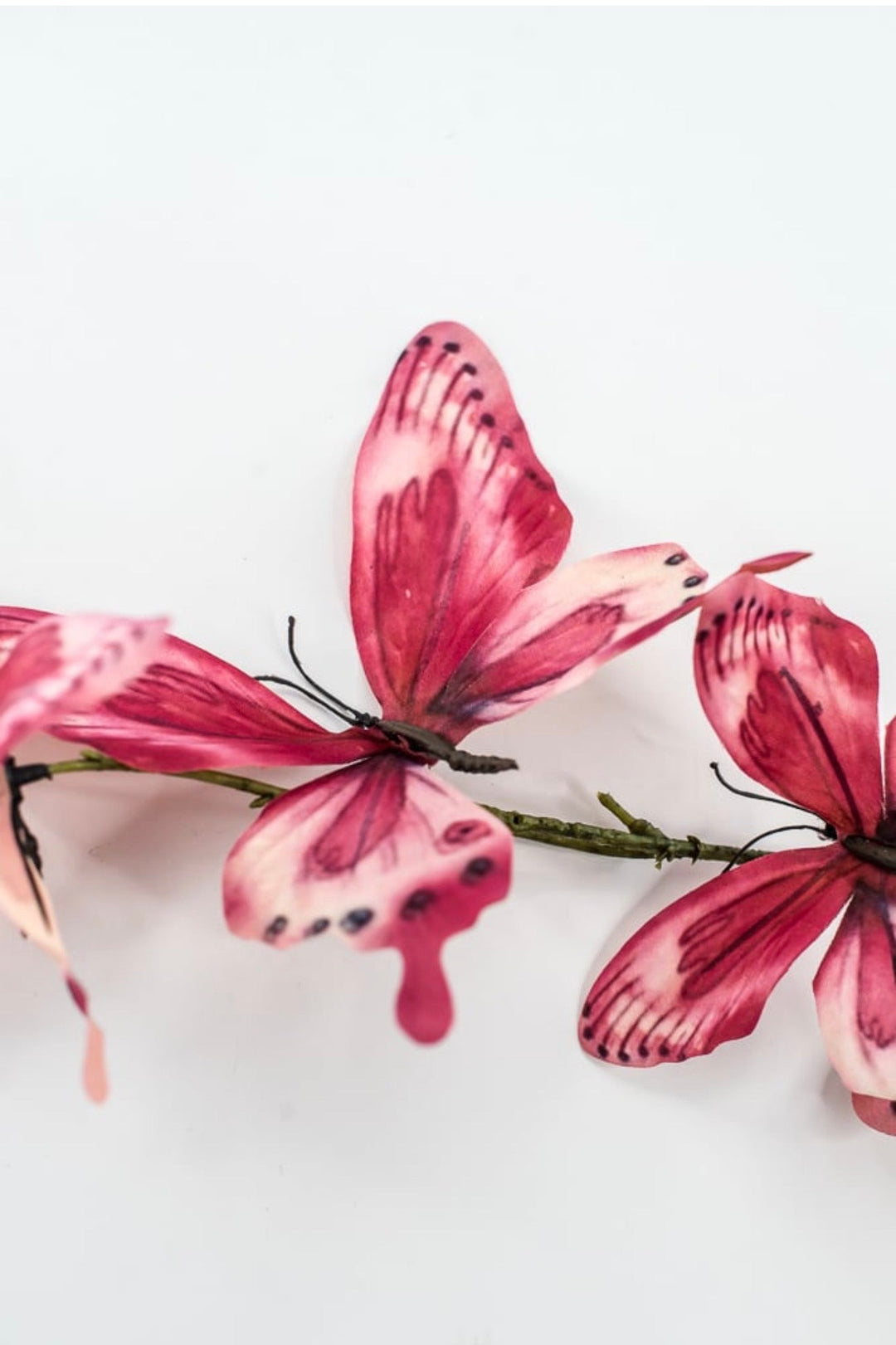 RAZ Imports Pink Butterfly Spray - 32" Choose color - Greenery MarketF4622657Dark Pink