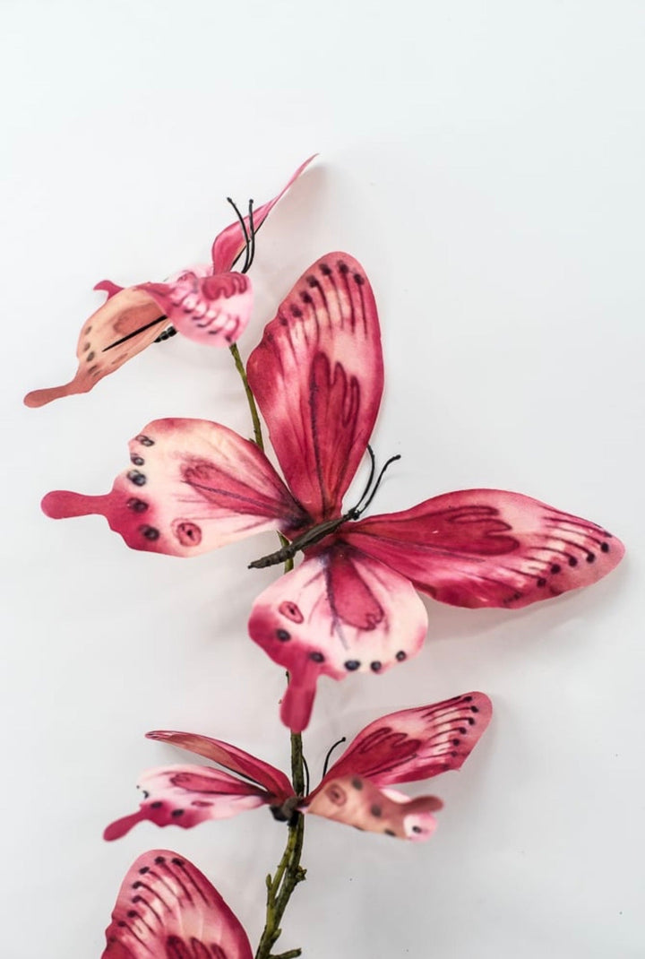 RAZ Imports Pink Butterfly Spray - 32" Choose color - Greenery MarketF4622657Dark Pink