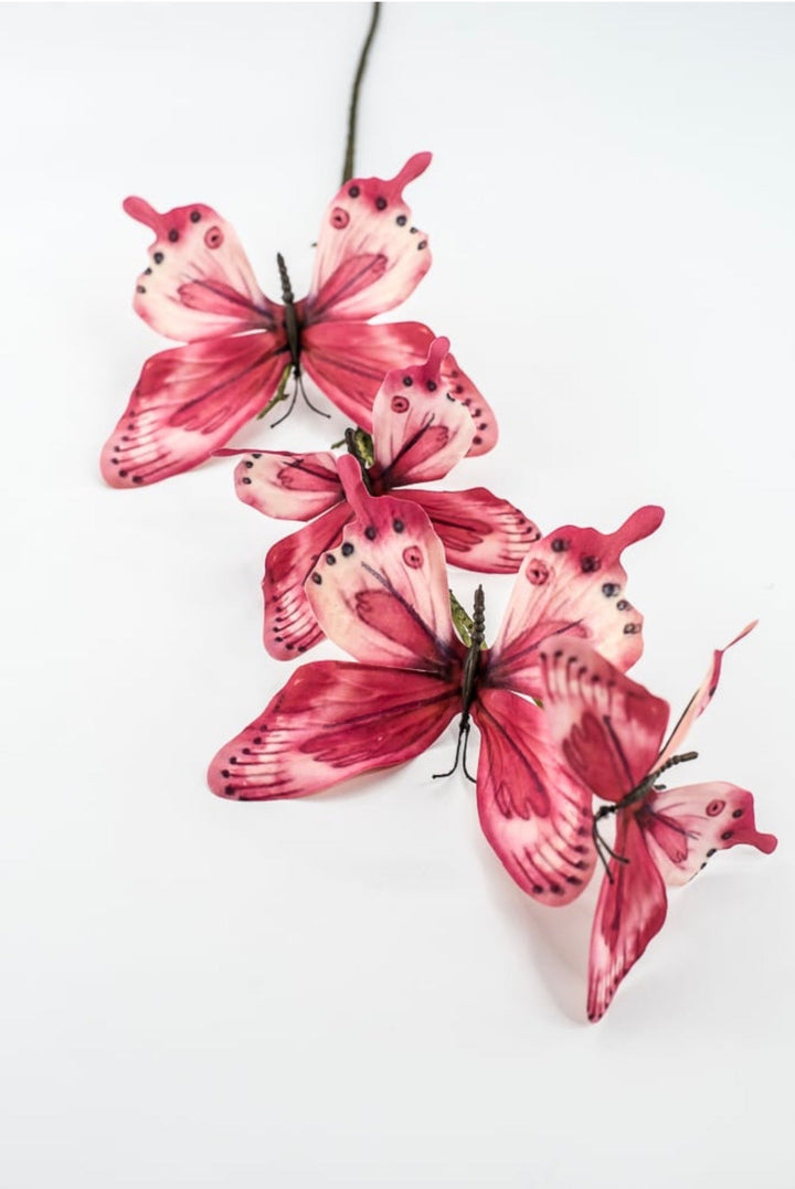 RAZ Imports Pink Butterfly Spray - 32" Choose color - Greenery MarketF4622657Dark Pink