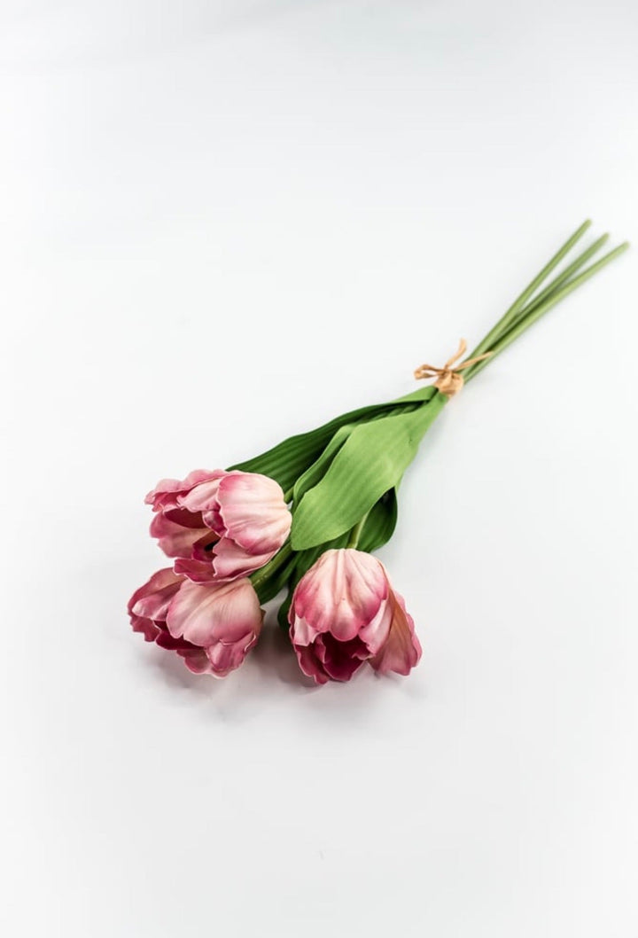 Raz imports Pink Tulip Bundle - 18" - Greenery MarketF4502137