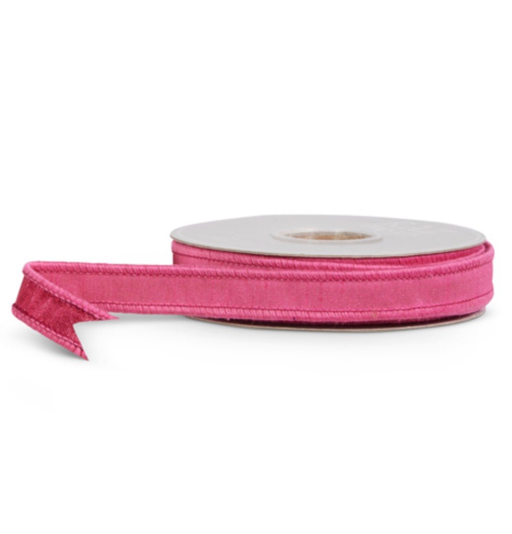RAZ Imports Pink Wired Ribbon - 1" - Greenery MarketWired RibbonR4527726
