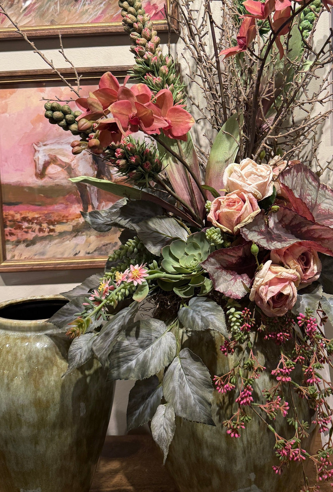 RAZ imports Variegated Ivy Leaves Spray - 41" - Greenery MarketF4541838