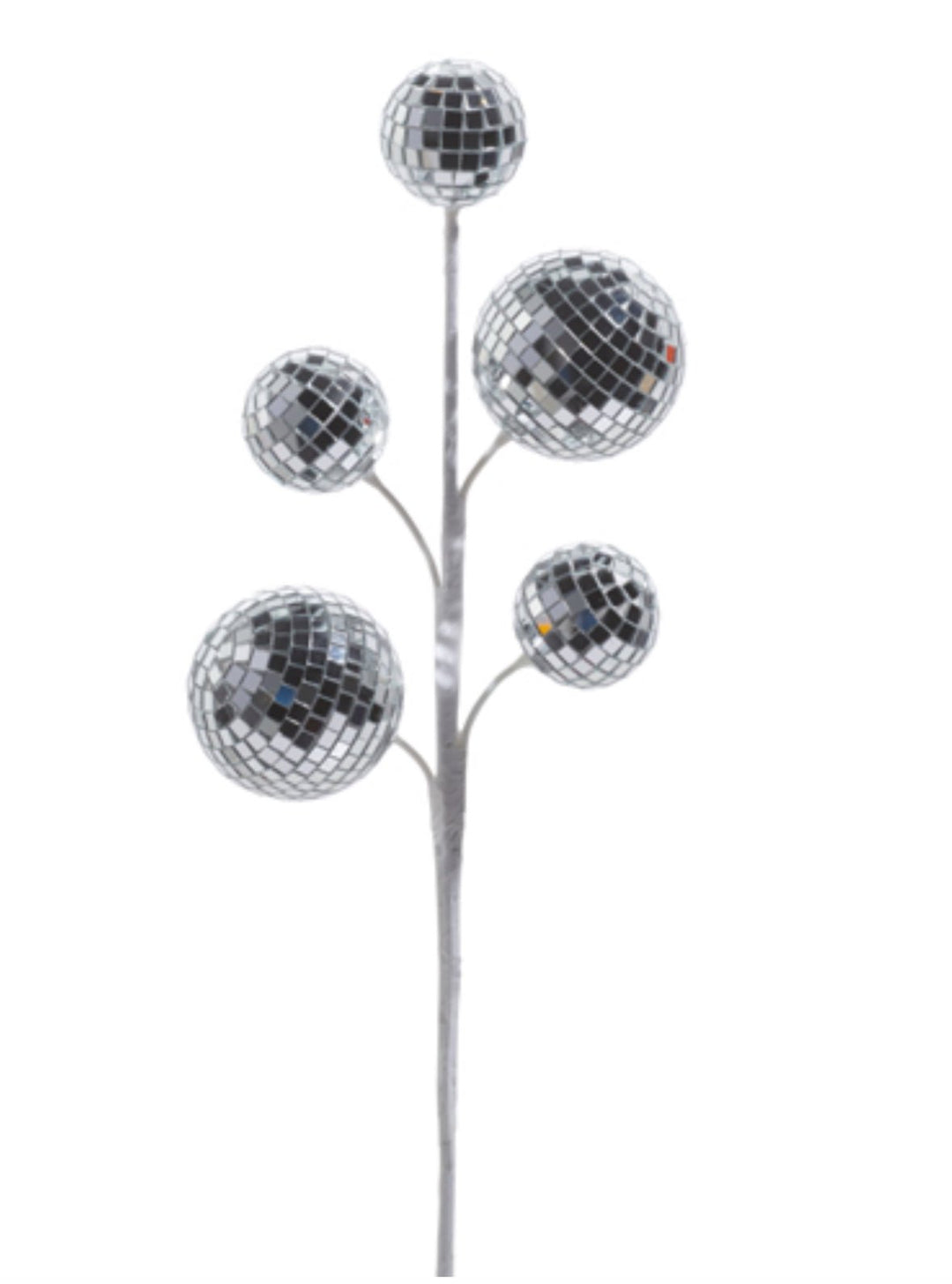 Raz silver mirrored disco ball spray - Greenery MarketSeasonal & Holiday DecorationsF4432760