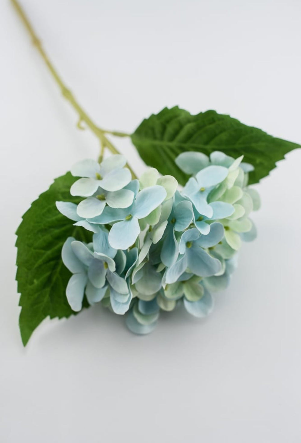 Real touch, Hydrangea stem - aqua - Greenery Market27600