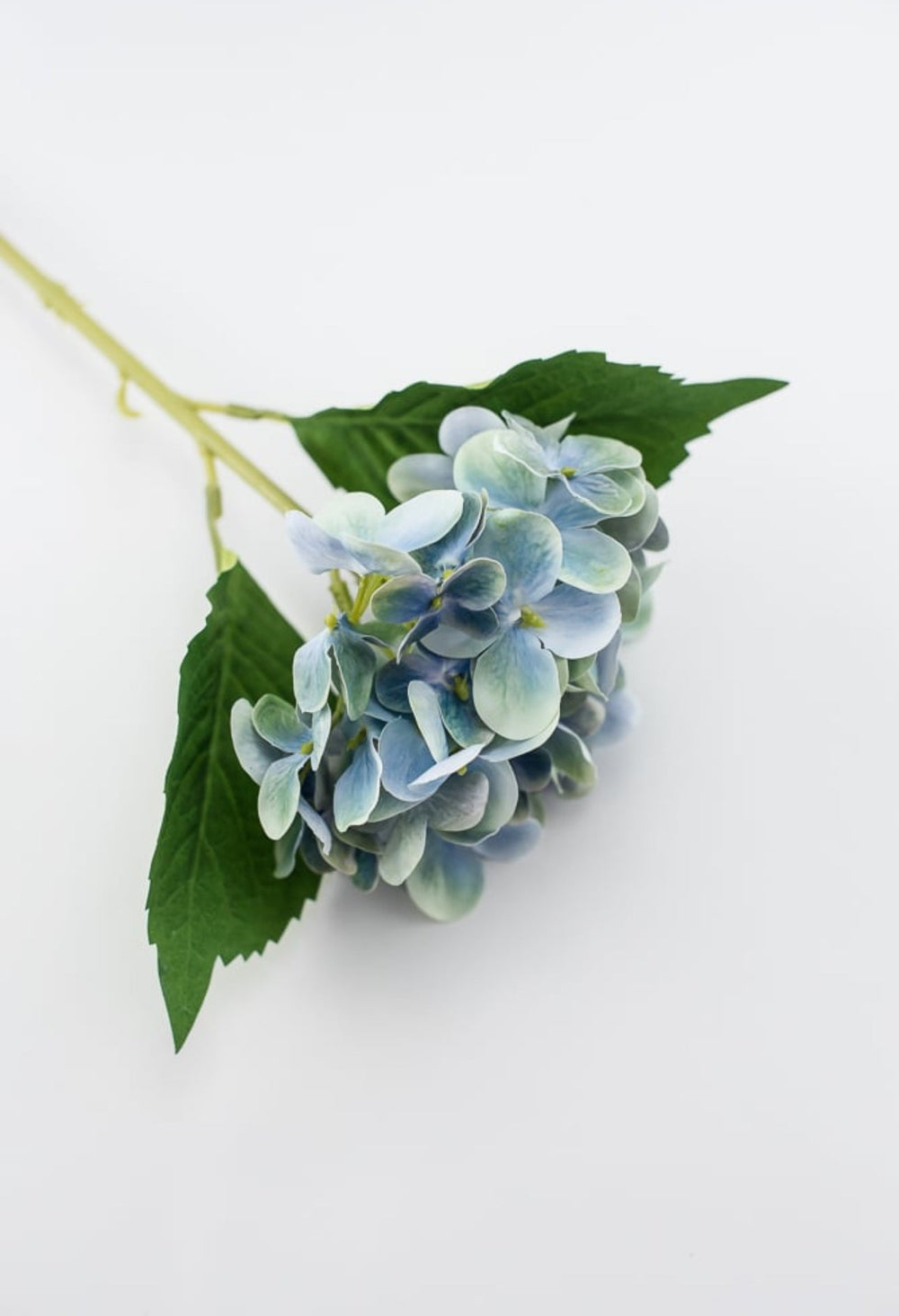 Real touch, Hydrangea stem - turquoise - Greenery Market27601