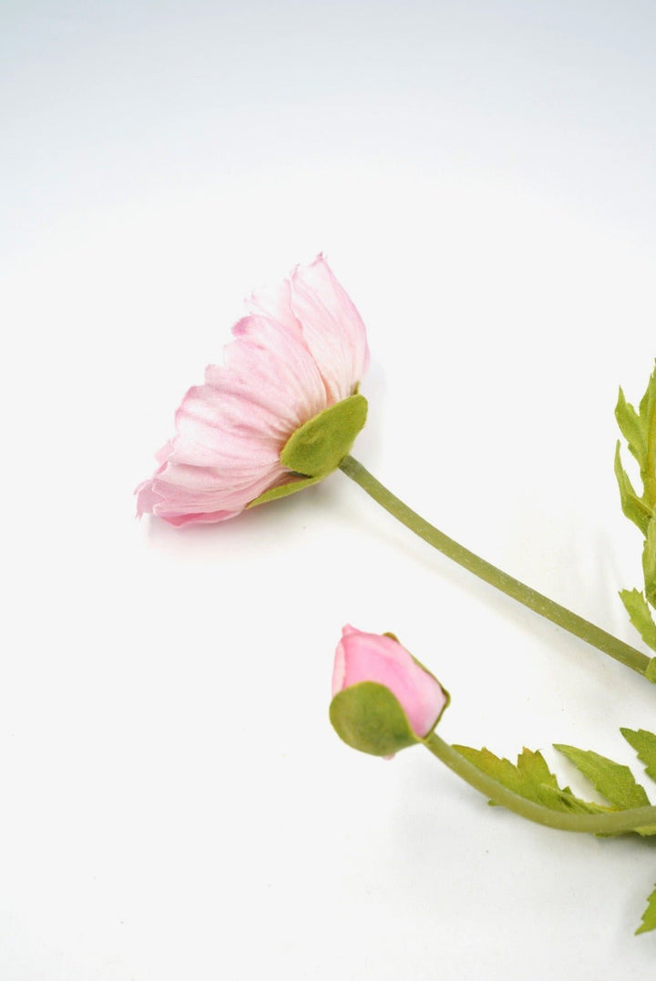Real Touch Poppy Stem - 23" Choose Color - Greenery MarketF4202027 Light Pink