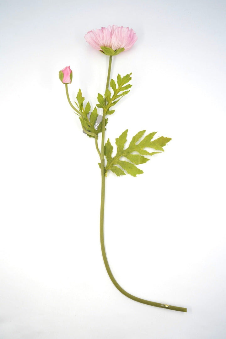 Real Touch Poppy Stem - 23" Choose Color - Greenery MarketF4202027 Light Pink