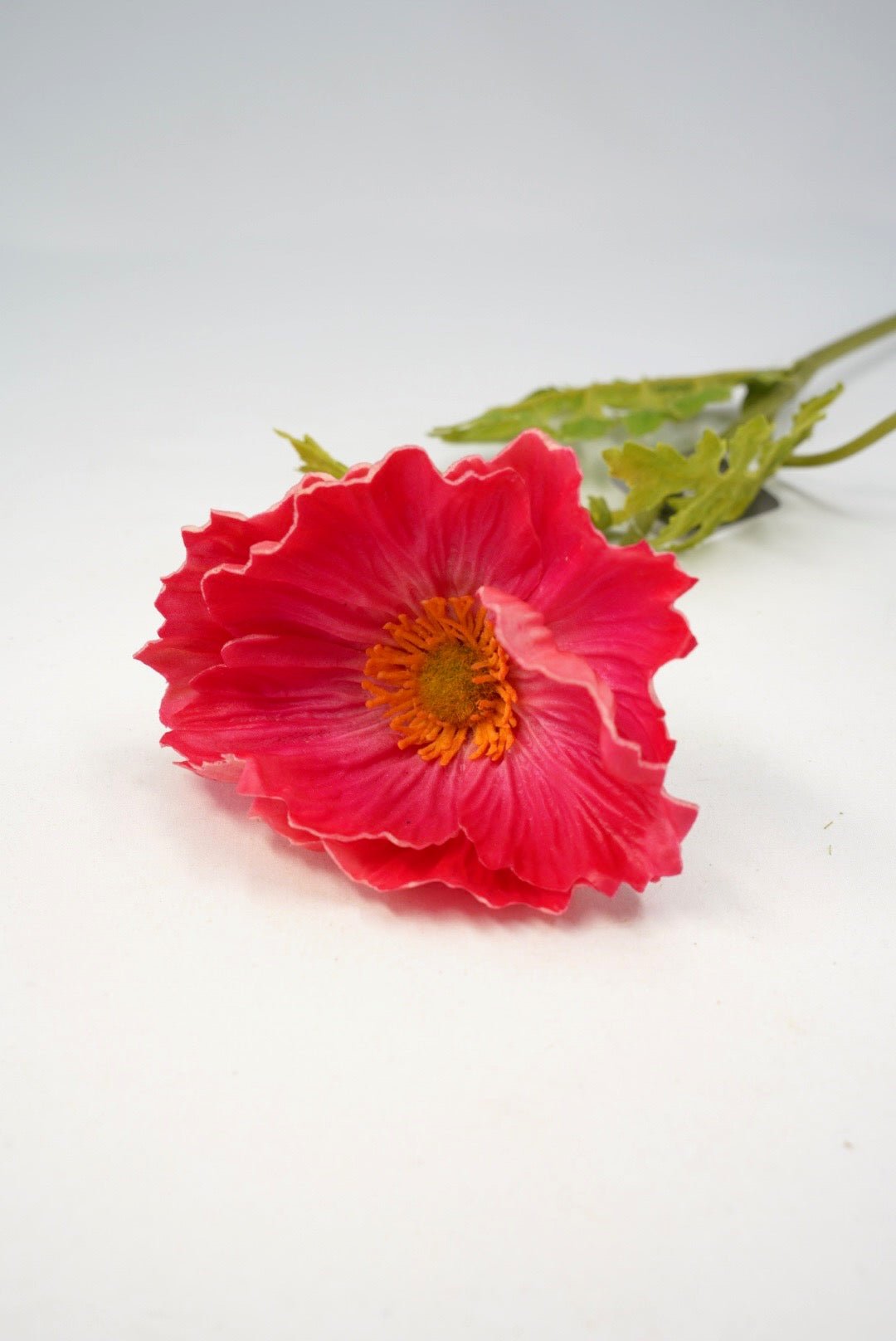 Real Touch Poppy Stem - 23" Choose Color - Greenery MarketF4202027 Red