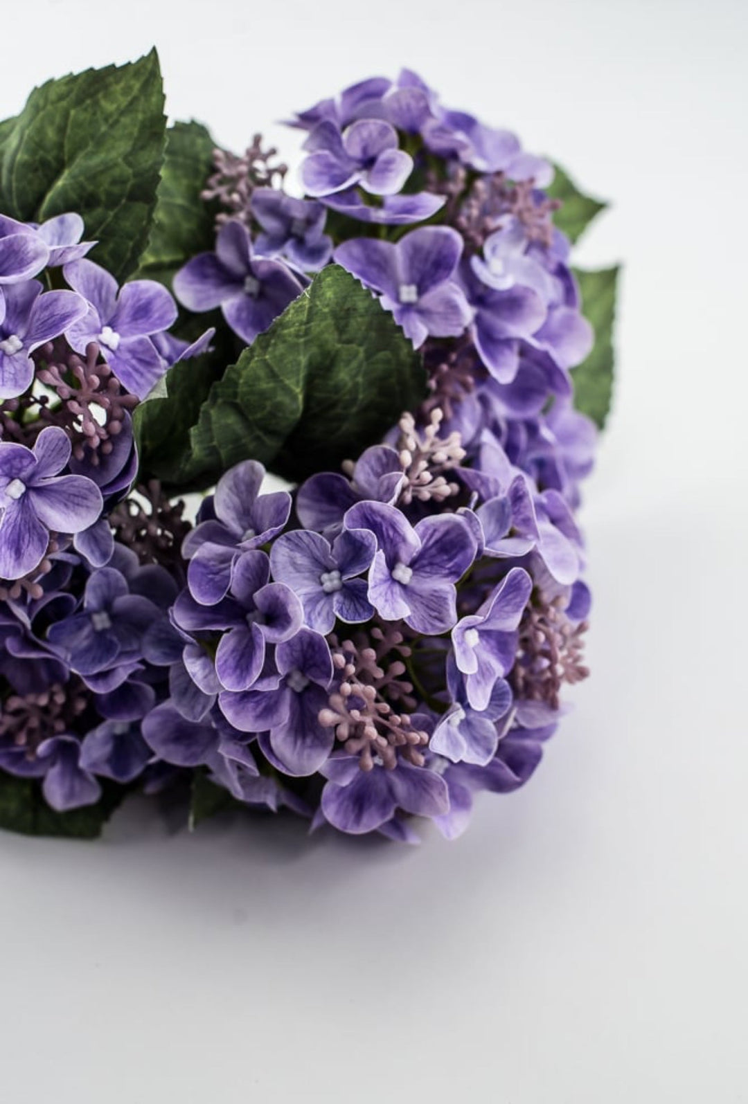 Real touch, snowball hydrangea bush - lavender - Greenery Market84845 - LV