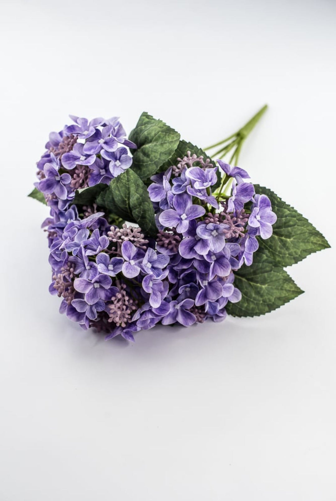 lavender hydrangea plant Real touch, snowball hydrangea bush - lavender