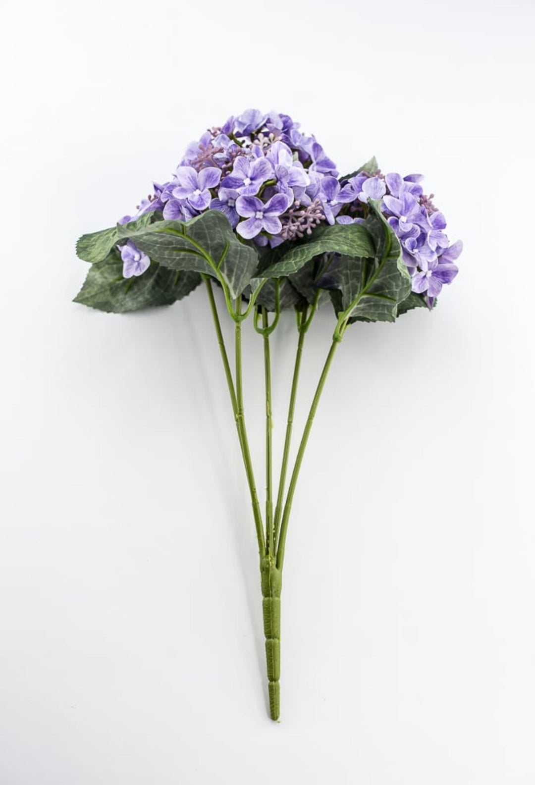 lavender hydrangea plant Real touch, snowball hydrangea bush - lavender