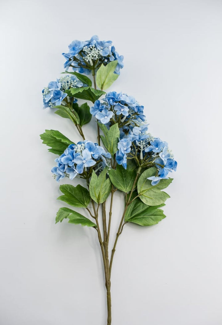 Real touch, snowball hydrangea spray - blue - Greenery Market21114-BL