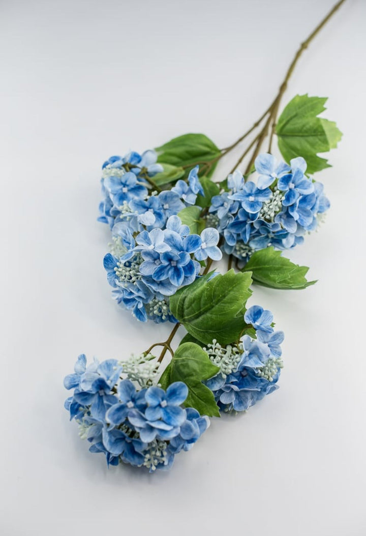 Real touch, snowball hydrangea spray - blue - Greenery Market21114-BL