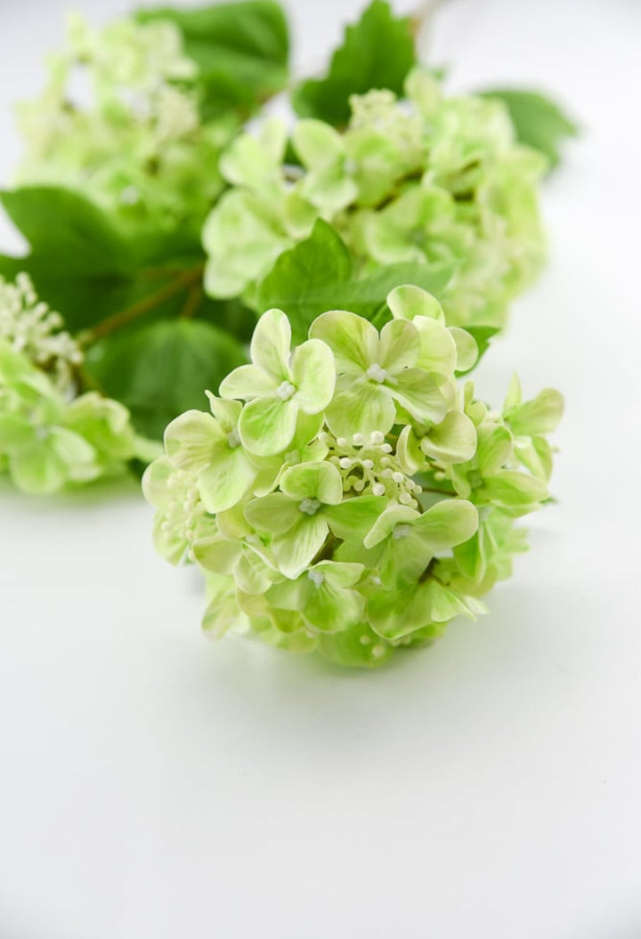 Real touch, snowball hydrangea spray - green - Greenery Market21114-GN