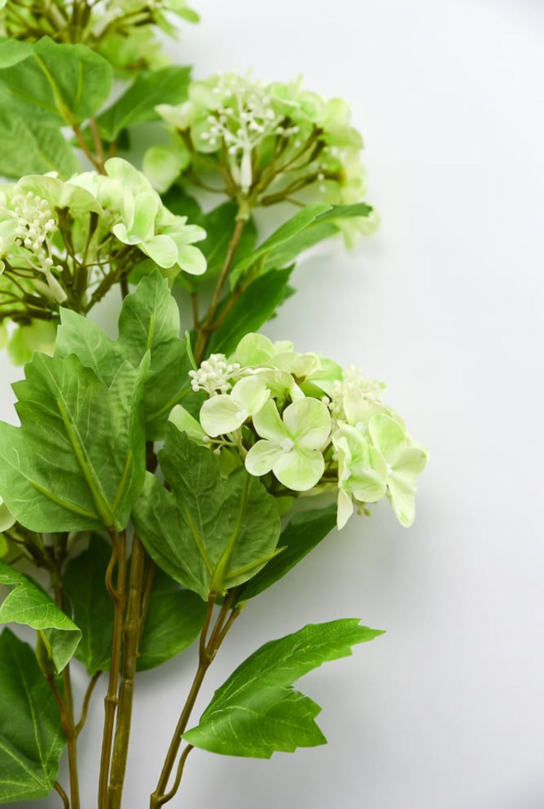 Real touch, snowball hydrangea spray - green - Greenery Market21114-GN