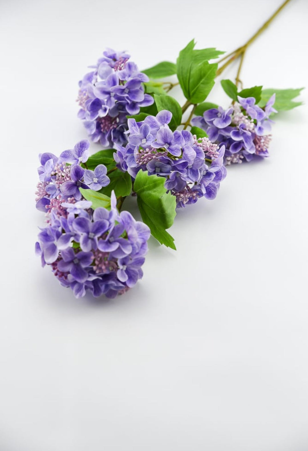 Real touch, snowball hydrangea spray - lavender - Greenery Market-21114-LV